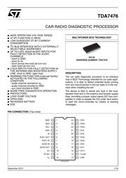 TDA7476 datasheet.datasheet_page 1