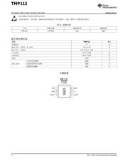 TMP112AIDRLR 数据规格书 2