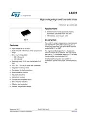 L6391D datasheet.datasheet_page 1