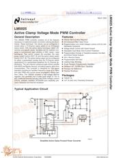 LM5025 datasheet.datasheet_page 1