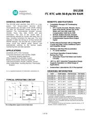 DS1338Z-33+ Datenblatt PDF