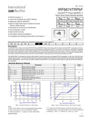 IRF6674 数据规格书 1