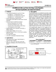 DS100BR111ASQ/NOPB datasheet.datasheet_page 1