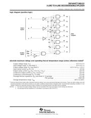 SN74AHCT138QDRQ1 数据规格书 3