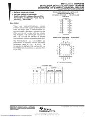 SN74ALS158NSR 数据规格书 1