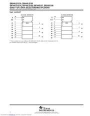 SN74ALS158NSR 数据规格书 2