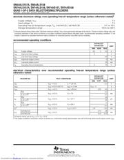 SN74ALS158NSR 数据规格书 6