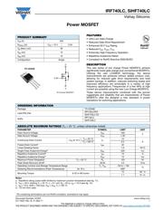 IRF740LC 数据规格书 1