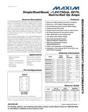 MAX4470EWT+T datasheet.datasheet_page 1