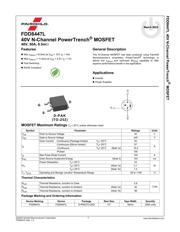 FDD8447L datasheet.datasheet_page 1