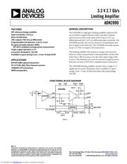 ADN2890ACPZ-RL7 datasheet.datasheet_page 1