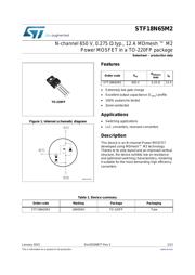 STF18N65M2 datasheet.datasheet_page 1