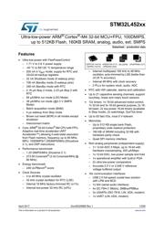 STM32L452RET3 数据规格书 1