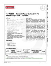 FSFA2100 datasheet.datasheet_page 2