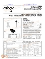 2N4117 Datenblatt PDF