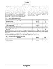 CAT5419 datasheet.datasheet_page 3