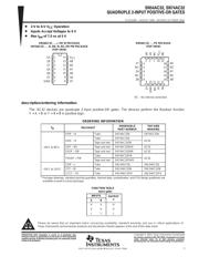 SN74AC11DBR 数据规格书 1