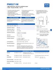 PME271M660K 数据规格书 1