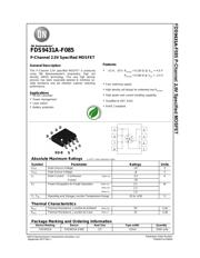 FDS9431A_F085 datasheet.datasheet_page 1