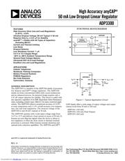 ADP3300ART-5 数据规格书 1