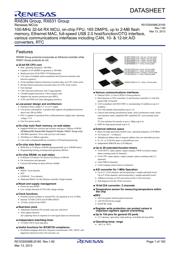 R5F5631YDDFB#V0 datasheet.datasheet_page 1