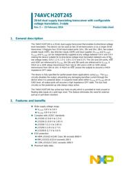 74AVCH20T245DGV:11 datasheet.datasheet_page 1