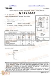 GT30J322 datasheet.datasheet_page 1