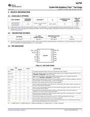 BQ27501DRZT datasheet.datasheet_page 3