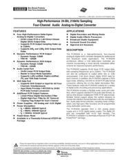 PCM4204PAPR 数据规格书 1