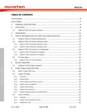 NUC123LD4AN0 datasheet.datasheet_page 2