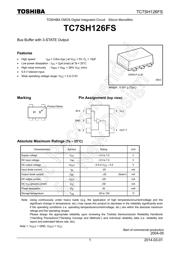 TC7SH126FSTPL3 数据规格书 1