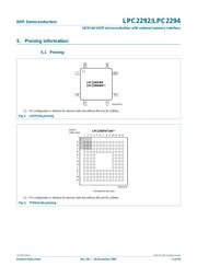 LPC2292FET144/00 数据规格书 5