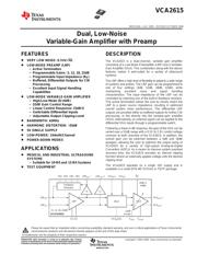 VCA2615PFBT datasheet.datasheet_page 1