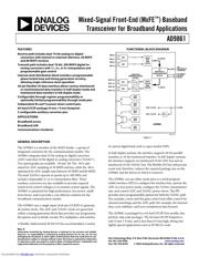 AD9861 datasheet.datasheet_page 1