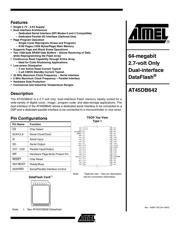 AT45DB642-TC datasheet.datasheet_page 1