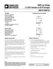 ADG742BKS datasheet.datasheet_page 1