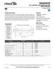 SGA-2263Z 数据规格书 1