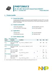 PMDT290UCE,115 数据规格书 1