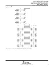 SN74ABT16952DLRG4 数据规格书 3