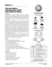 CAT5111YI-00 datasheet.datasheet_page 1