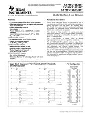 CY74FCT162244TPVCT datasheet.datasheet_page 1