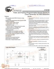 CY25100 datasheet.datasheet_page 1