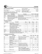 CY25100 datasheet.datasheet_page 4