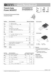 IXTH200N075T datasheet.datasheet_page 1