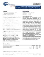 CY7C1545KV18-400BZXI datasheet.datasheet_page 1