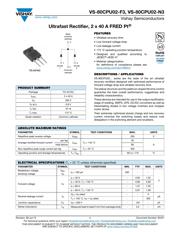 VS-80CPU02-F3 数据规格书 1