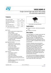 VN5E160MS-E datasheet.datasheet_page 1