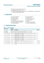 LPC11A13FHI33 数据规格书 3