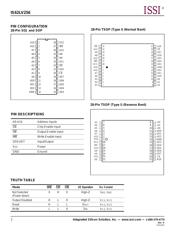 IS61LV256-15TL datasheet.datasheet_page 2