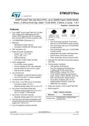 STM32F378VCH6 datasheet.datasheet_page 1